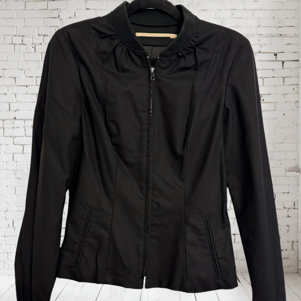 Twelfth Street by Cynthia Vincent Women's Black Jacket